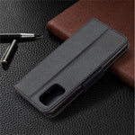 Litchi Skin with Wallet Leather Stand Case for Samsung Galaxy A41 (Global Version)