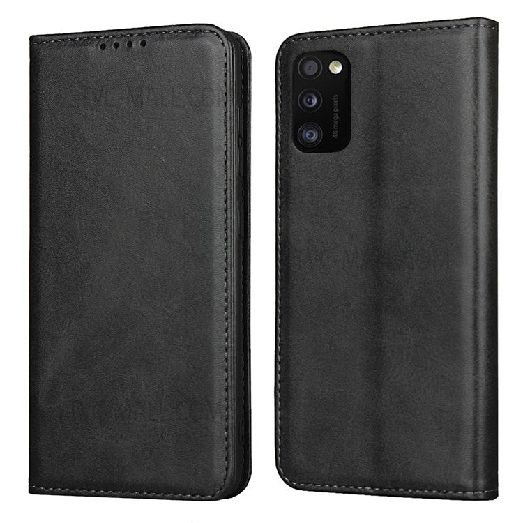 Självabsorberande läderskal för Samsung Galaxy A41 (Global version) Mobilmobiltillbehör