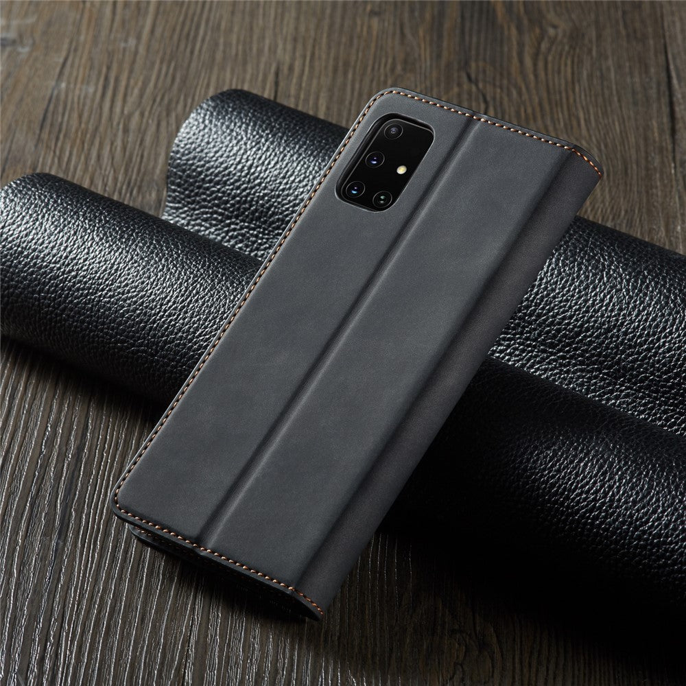 FORWENW Fantasy Series Silky Touch PU Leather Stand Case for Samsung Galaxy A71