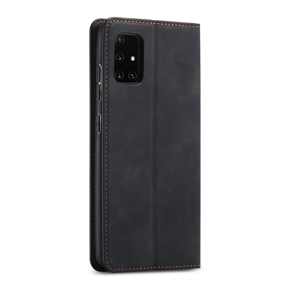 FORWENW Fantasy Series Silky Touch Cell Phone Leather Wallet Case for Samsung Galaxy A51