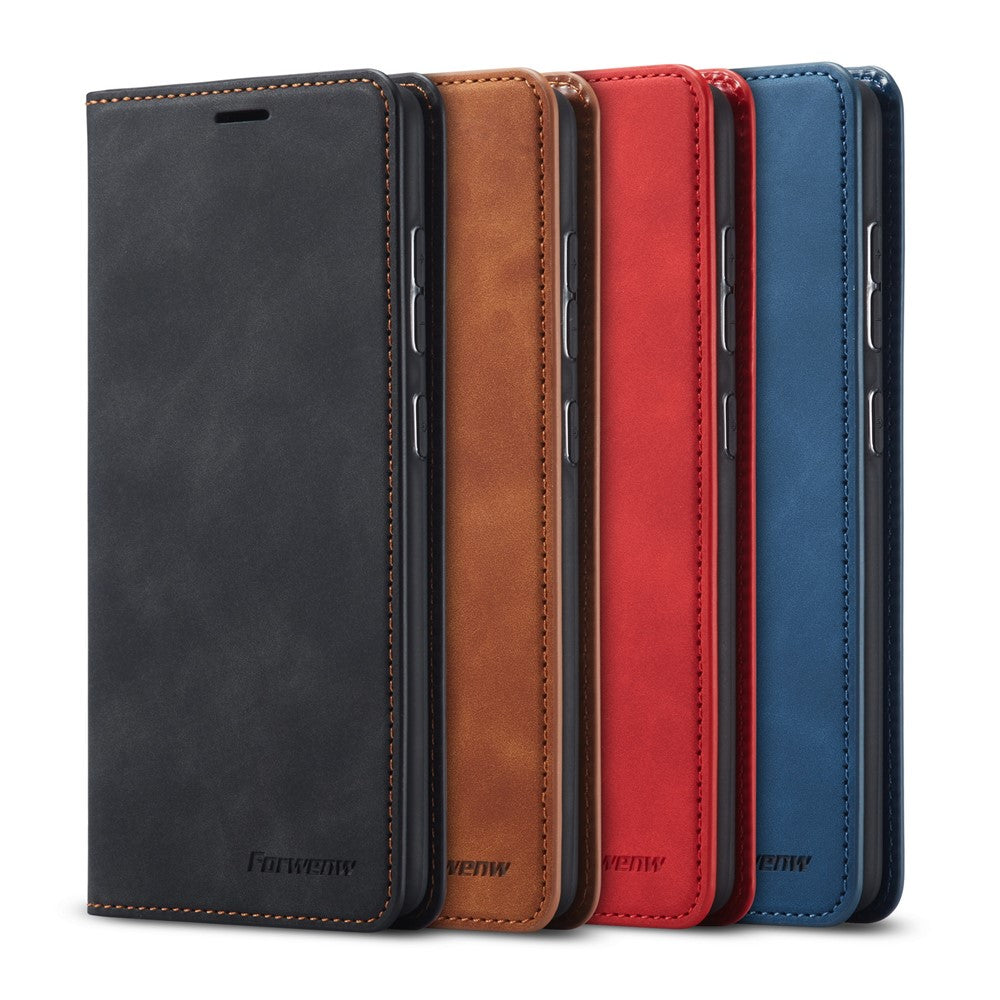 FORWENW Fantasy Series Silky Touch Cell Phone Leather Wallet Case for Samsung Galaxy A51