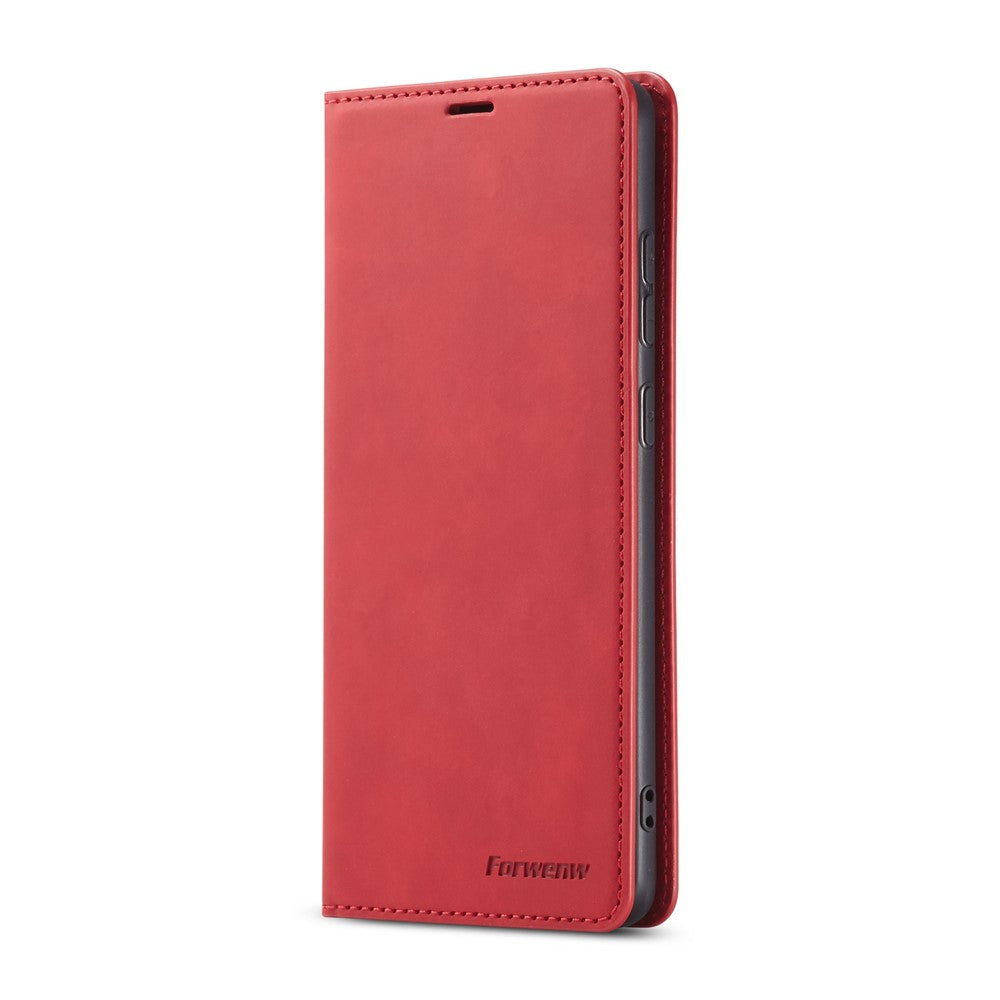 FORWENW Fantasy Series Silky Touch Leather Stand Case with Card Slots for Samsung Galaxy S20 4G/S20 5G