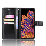 Crazy Horse Skin Unique Design PU Leather Shell for Samsung Galaxy Xcover Pro