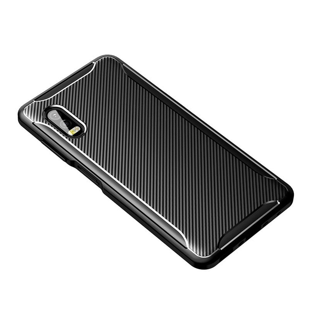 Drop Resistant Carbon Fiber TPU Case for Samsung Galaxy Xcover Pro