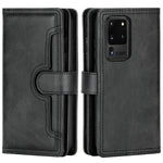Multiple Card Slots Leather Shell Case Cover for Samsung Galaxy S20 Ultra