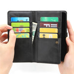 Multiple Card Slots Leather Shell Case Cover for Samsung Galaxy S20 Ultra
