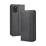 Retro Auto-absorbed Special Design Leather Cover for Samsung Galaxy A31