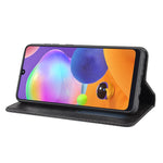 Retro Auto-absorbed Special Design Leather Cover for Samsung Galaxy A31
