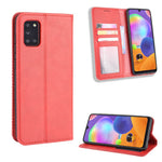 Retro Auto-absorbed Special Design Leather Cover for Samsung Galaxy A31
