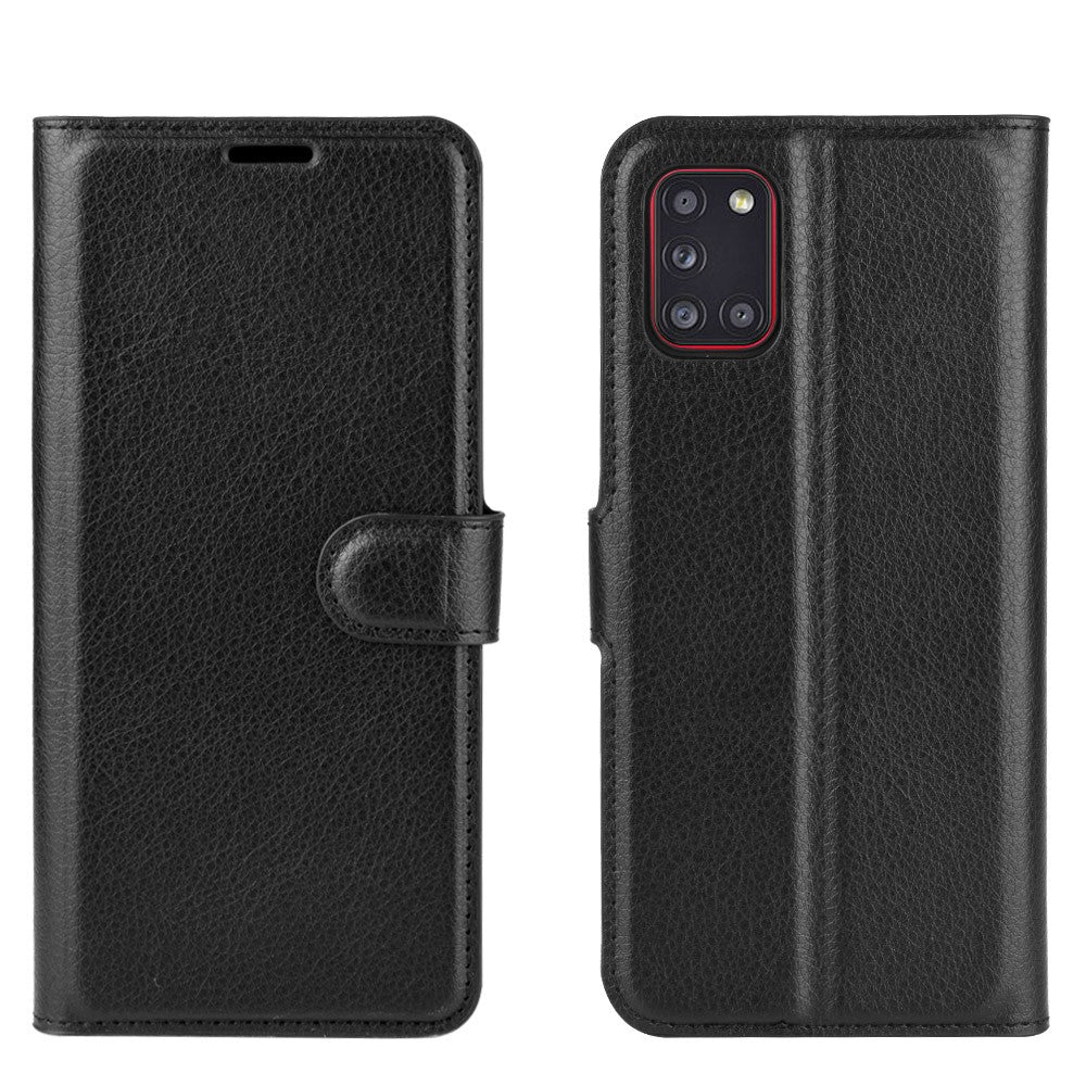 Litchi Surface Wallet Leather Case for Samsung Galaxy A31