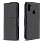 Plånboksfodral i läder för Samsung Galaxy A11 (EU-version)/M11