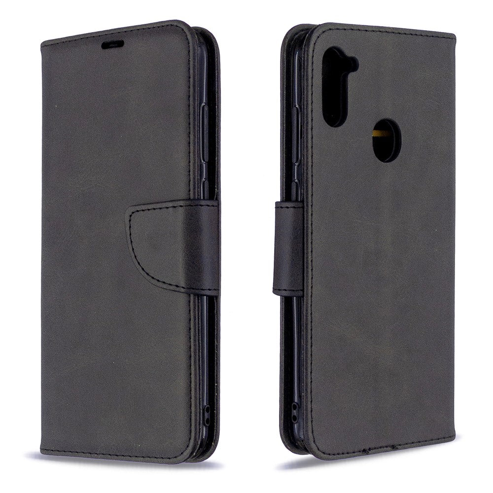 Plånboksfodral i läder för Samsung Galaxy A11 (EU-version)/M11