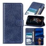 Til Samsung Galaxy A41 (Global Version) Crazy Horse Læder Etui med Pung Standfunktion