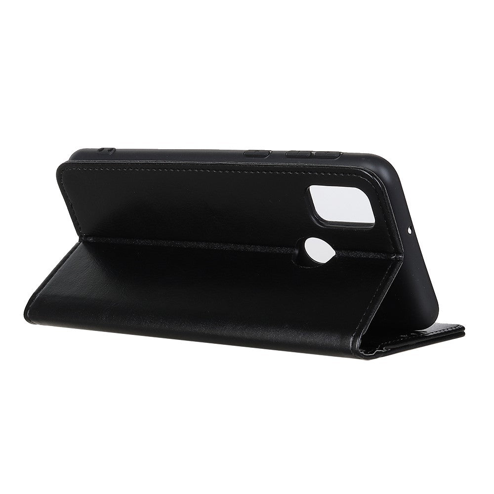 Crazy Horse Læderpung Flipcover til Samsung Galaxy A21s