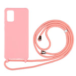 Soft TPU Mobile Phone Case with Multi-function Strap for Samsung Galaxy S20 4G/S20 5G
