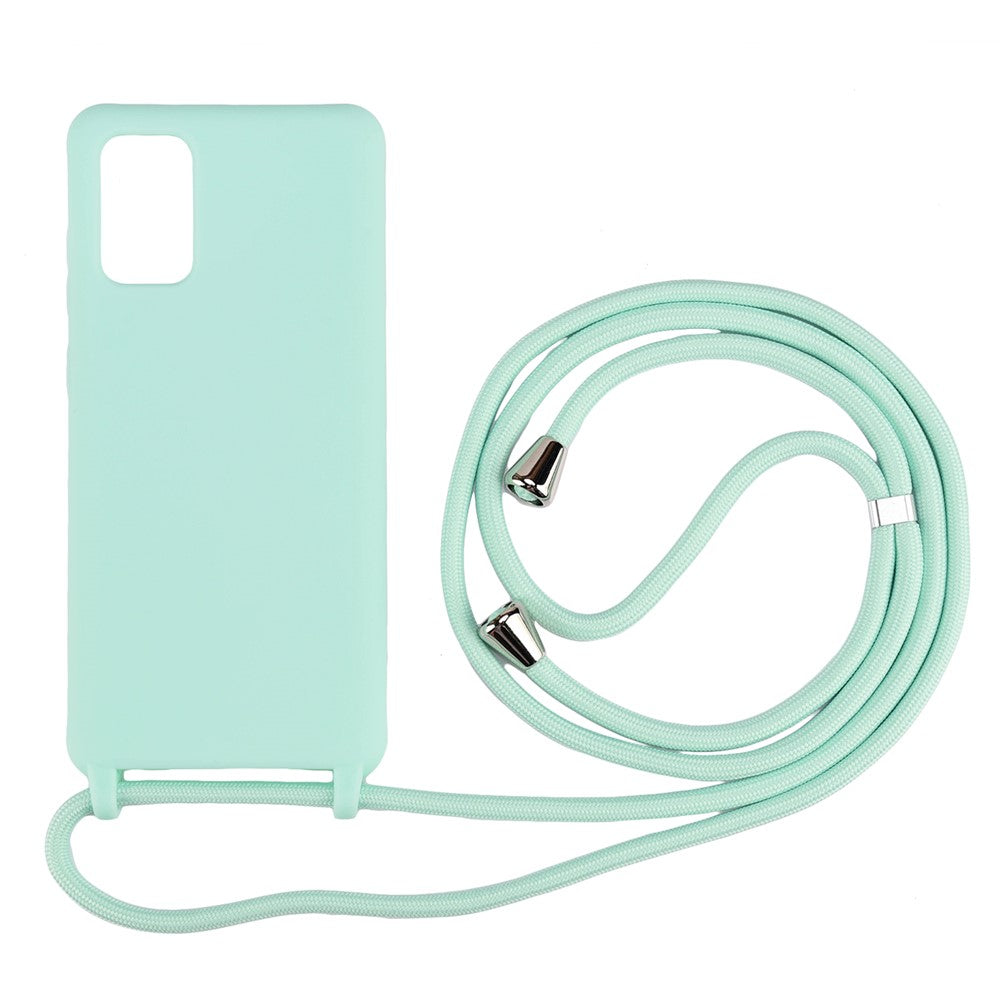 Soft TPU Mobile Phone Case with Multi-function Strap for Samsung Galaxy S20 4G/S20 5G