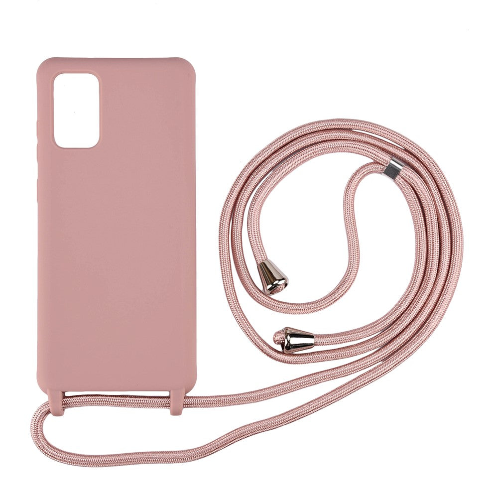 Soft TPU Case Phone Case with Multi-function Strap for Samsung Galaxy S20 Ultra