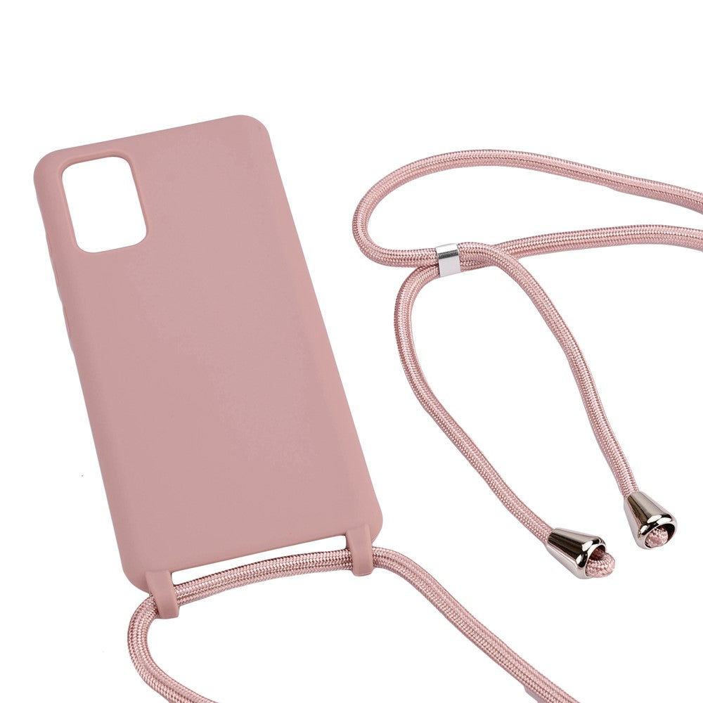 Soft TPU Case Phone Case with Multi-function Strap for Samsung Galaxy S20 Ultra