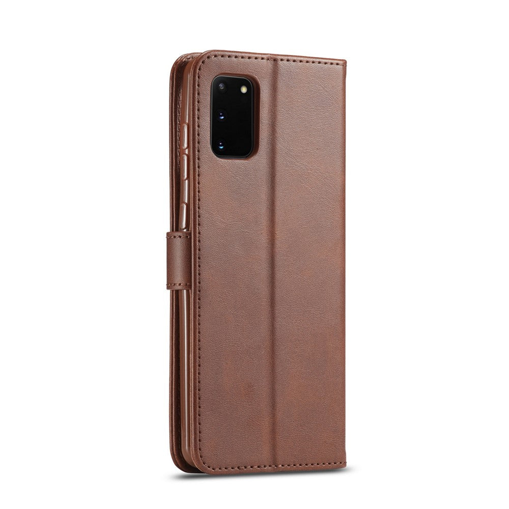 LC.IMEEKE Pung Stander Læder Mobilcover til Samsung Galaxy A41 (Global Version)