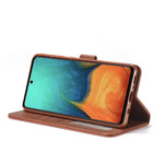 LC.IMEEKE Pung Stander Læder Mobilcover til Samsung Galaxy A41 (Global Version)