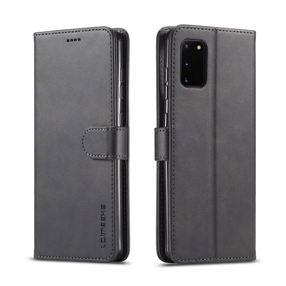 LC.IMEEKE Pung Stander Læder Mobilcover til Samsung Galaxy A41 (Global Version)