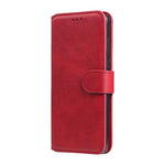 PU læderpung stativ magnetisk cover til Samsung Galaxy A41 (global version)
