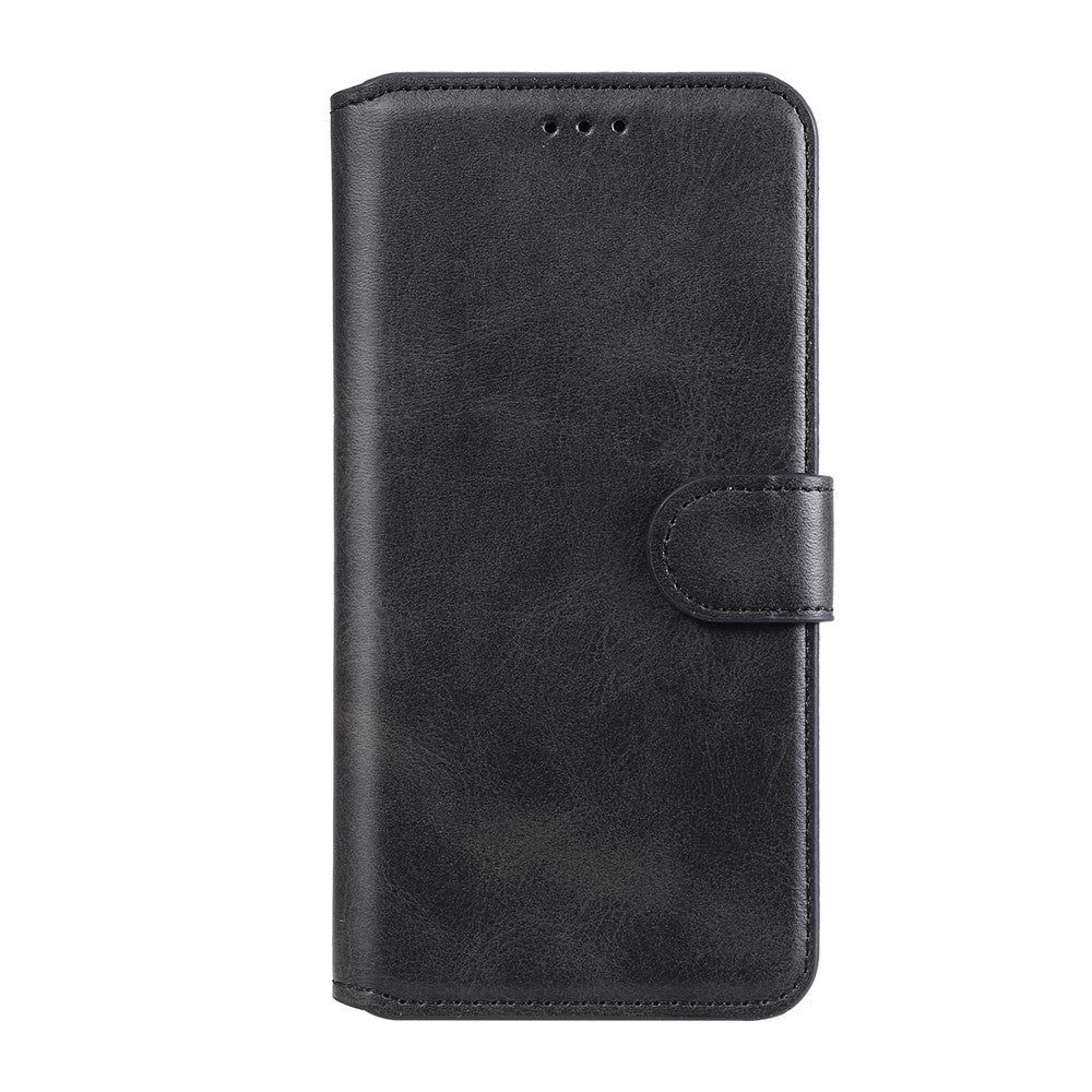 PU læderpung stativ magnetisk cover til Samsung Galaxy A41 (global version)