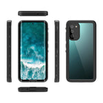REDPEPPER Durable Mobile Phone Case IP68 Waterproof Phone Cover [Support Fingerprint Unlock ] [Clear Back] for Samsung Galaxy S20 4G/S20 5G