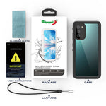REDPEPPER Durable Mobile Phone Case IP68 Waterproof Phone Cover [Support Fingerprint Unlock ] [Clear Back] for Samsung Galaxy S20 4G/S20 5G