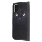 Newly Patterns Cross Texture Leather Wallet Case with Strap for Samsung Galaxy A41 (Global Version)