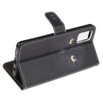 Newly Patterns Cross Texture Leather Wallet Case with Strap for Samsung Galaxy A41 (Global Version)