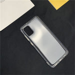Shock Absorption Clear TPU Cell Phone Case for Samsung Galaxy A31