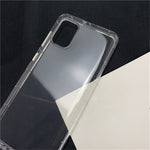 Shock Absorption Clear TPU Cell Phone Case for Samsung Galaxy A31