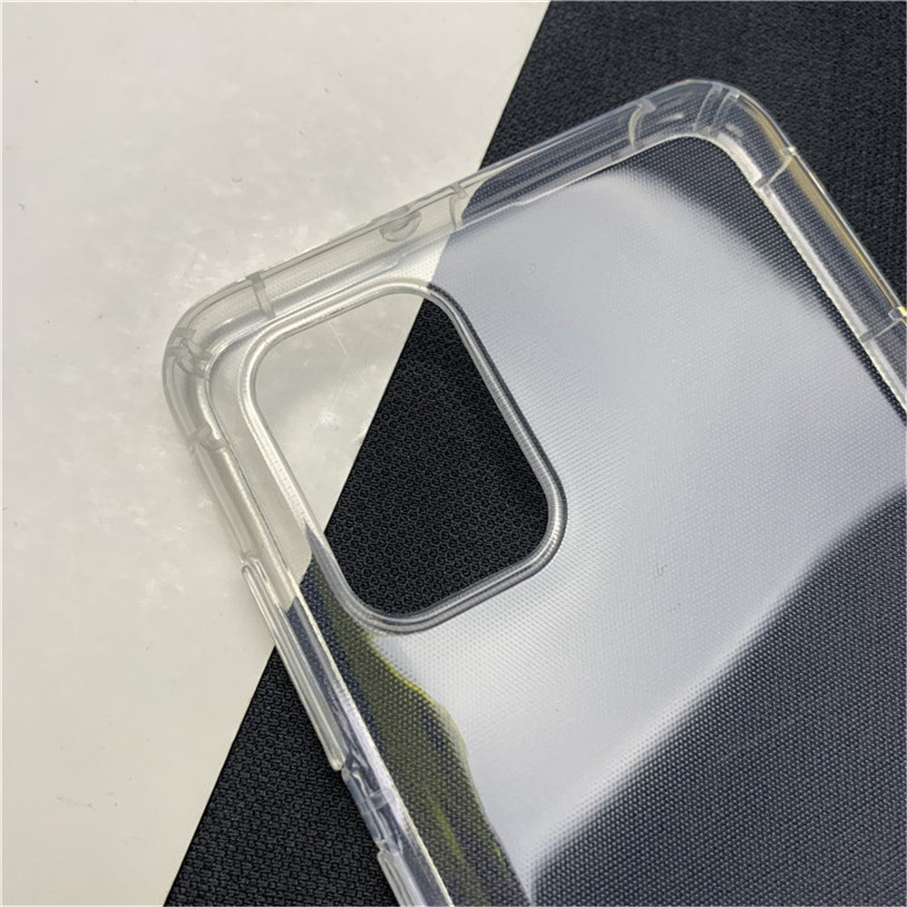 Shock Absorption Clear TPU Cell Phone Case for Samsung Galaxy A31