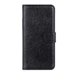 For Samsung Galaxy A21s Crazy Horse Texture PU Leather Flip Folio Stand Wallet Phone Case Cover