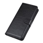 For Samsung Galaxy A21s Crazy Horse Texture PU Leather Flip Folio Stand Wallet Phone Case Cover