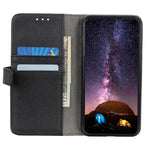 Litchi Skin Leather Wallet Stand Phone Case for Samsung Galaxy A21s