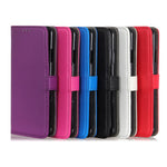 Litchi Skin Leather Wallet Stand Phone Case for Samsung Galaxy A21s