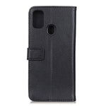 Litchi Skin Leather Wallet Stand Phone Case for Samsung Galaxy A21s