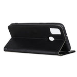 Litchi Skin Leather Wallet Stand Phone Case for Samsung Galaxy A21s
