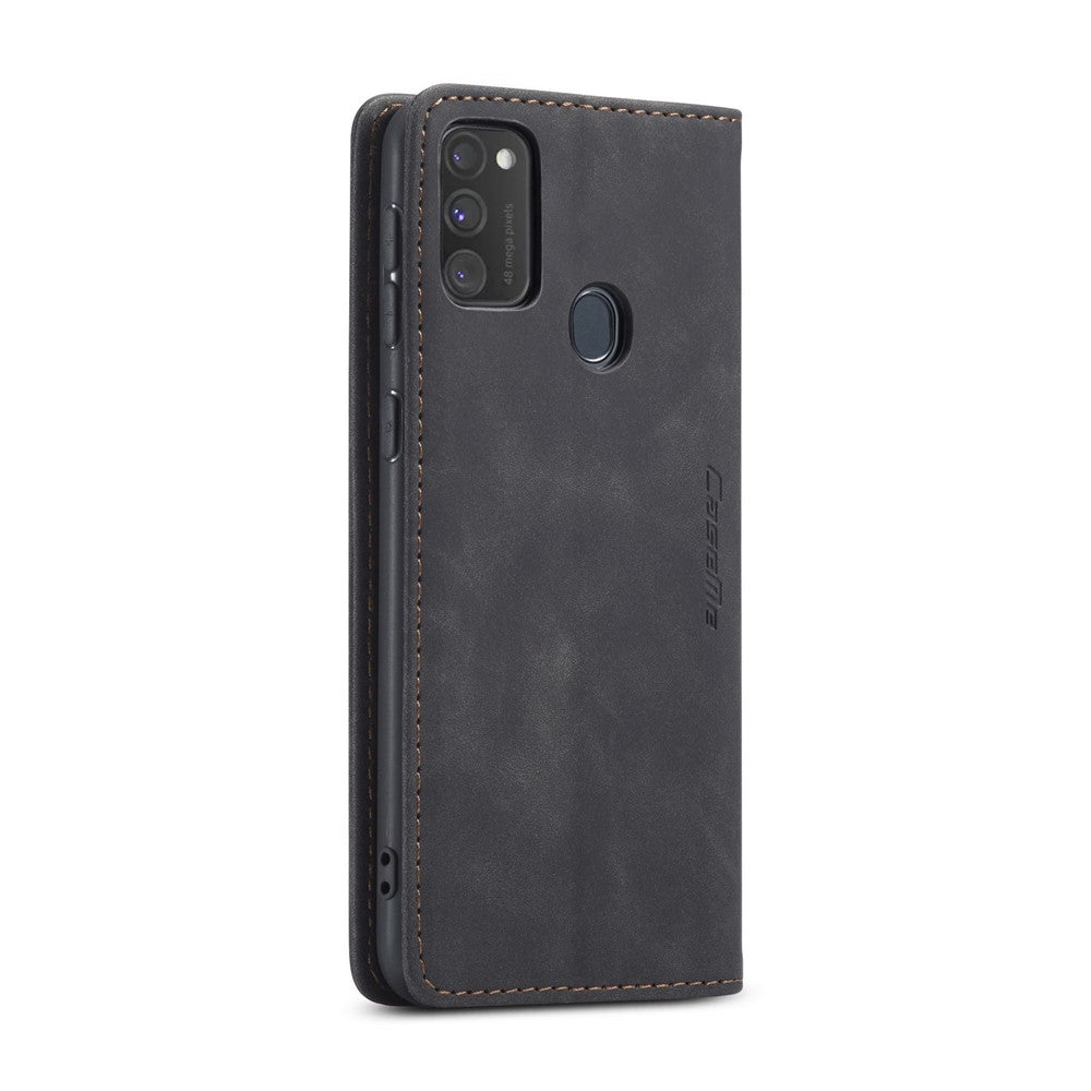 CASEME 013 Series Auto-absorbed Leather with Wallet Shell for Samsung Galaxy M30s/M21