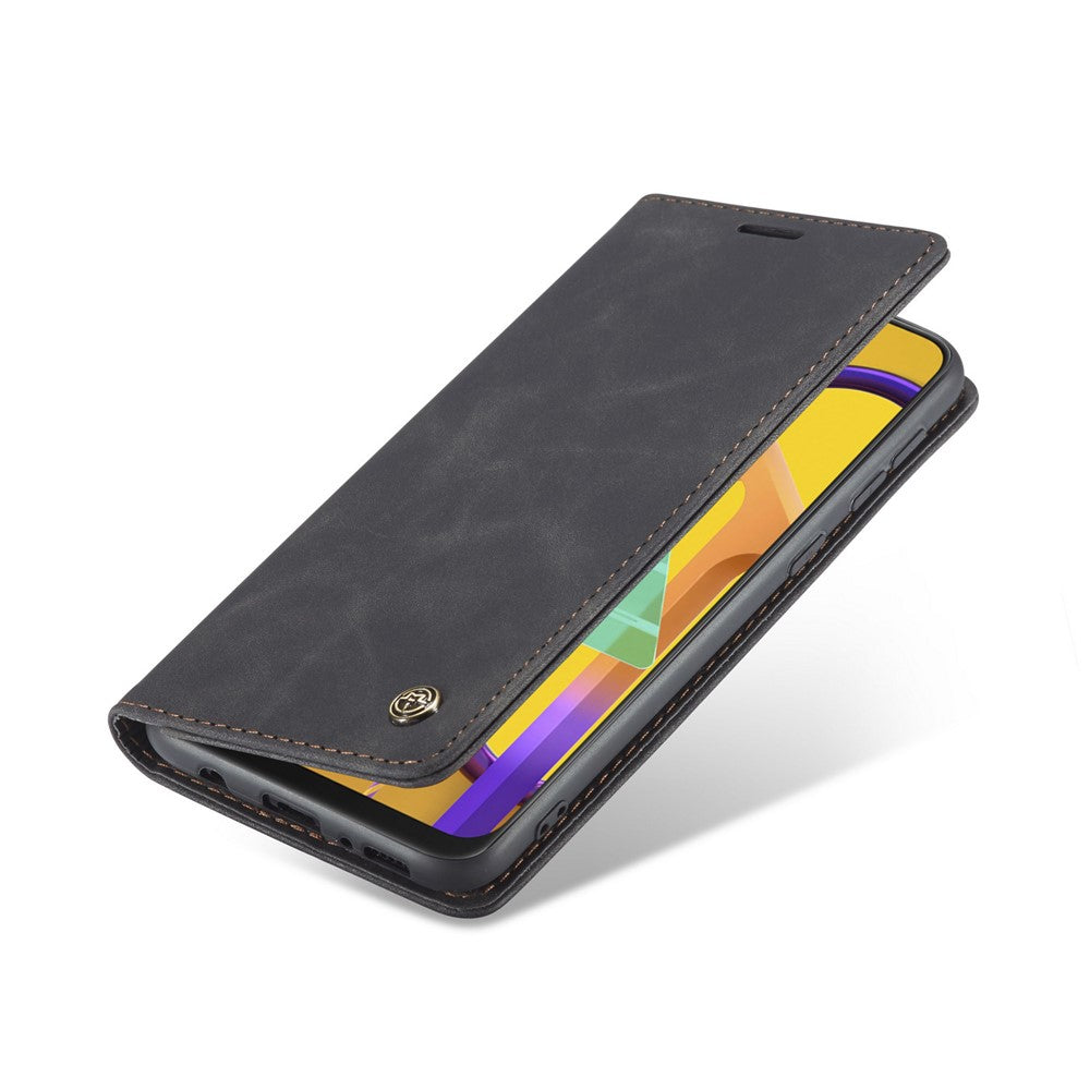 CASEME 013 Series Auto-absorbed Leather with Wallet Shell for Samsung Galaxy M30s/M21