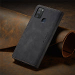 CASEME 013 Series Auto-absorbed Leather with Wallet Shell for Samsung Galaxy M30s/M21