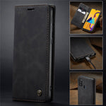 CASEME 013 Series Auto-absorbed Leather with Wallet Shell for Samsung Galaxy M30s/M21
