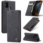 CASEME 013 Series Auto-absorbed Leather Shell for Samsung Galaxy M31