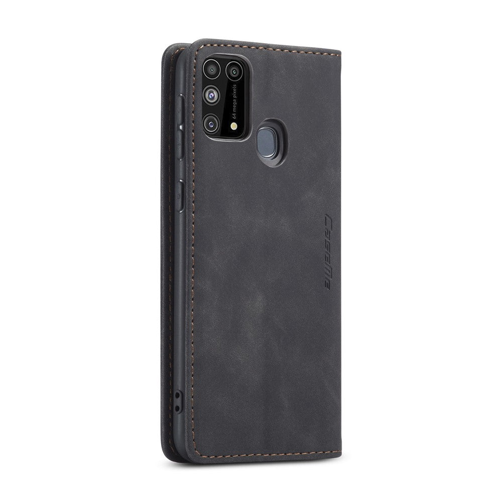 CASEME 013 Series Auto-absorbed Leather Shell for Samsung Galaxy M31