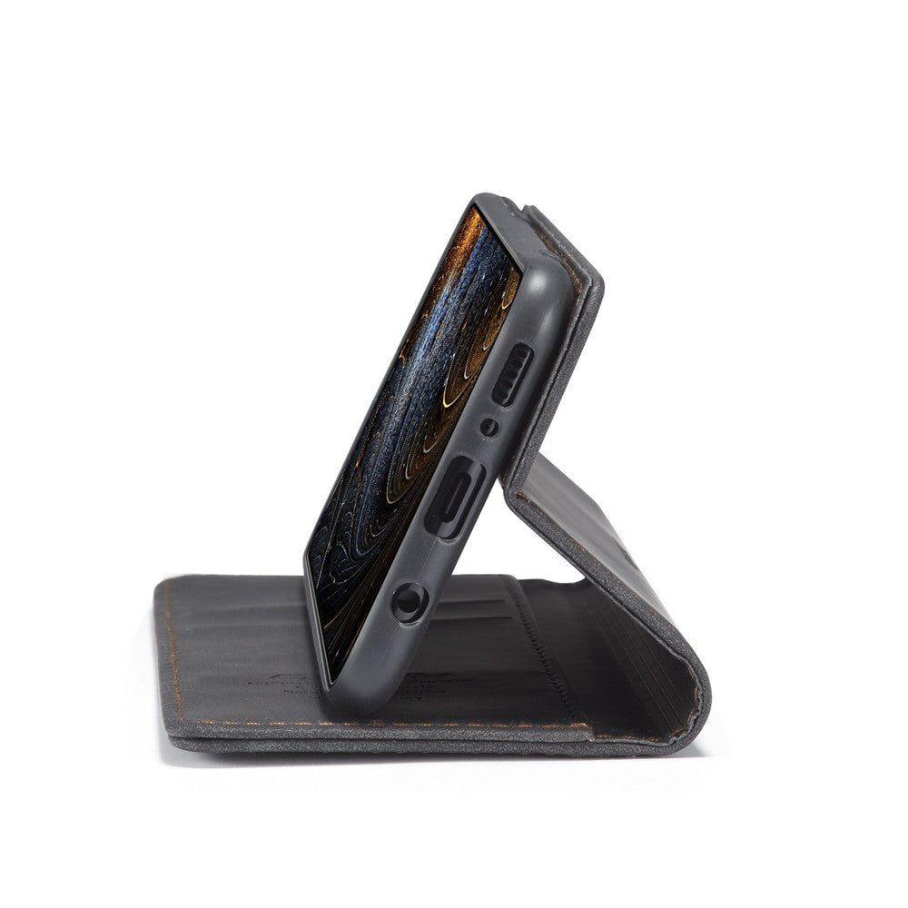 CASEME 013 Series Auto-absorbed Leather Shell for Samsung Galaxy M31