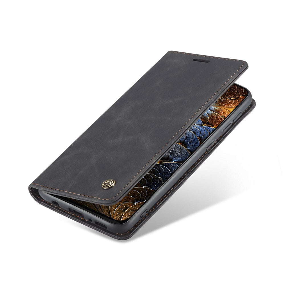 CASEME 013 Series Auto-absorbed Leather Shell for Samsung Galaxy M31