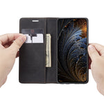 CASEME 013 Series Auto-absorbed Leather Shell for Samsung Galaxy M31
