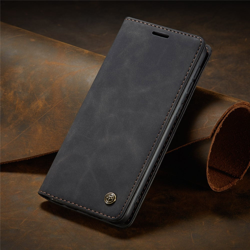 CASEME 013 Series Auto-absorbed Leather Shell for Samsung Galaxy M31